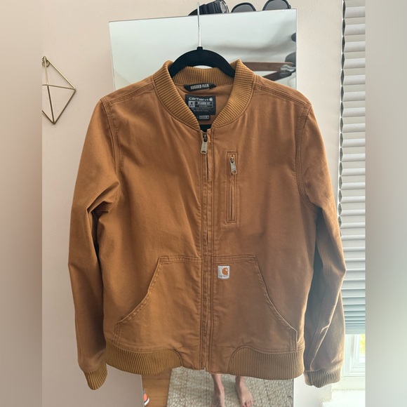 Carhartt Women’s Tan Bomber Jacket - Picture 4 of 7